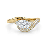 Bellia Marquise Zircon Statement Ring