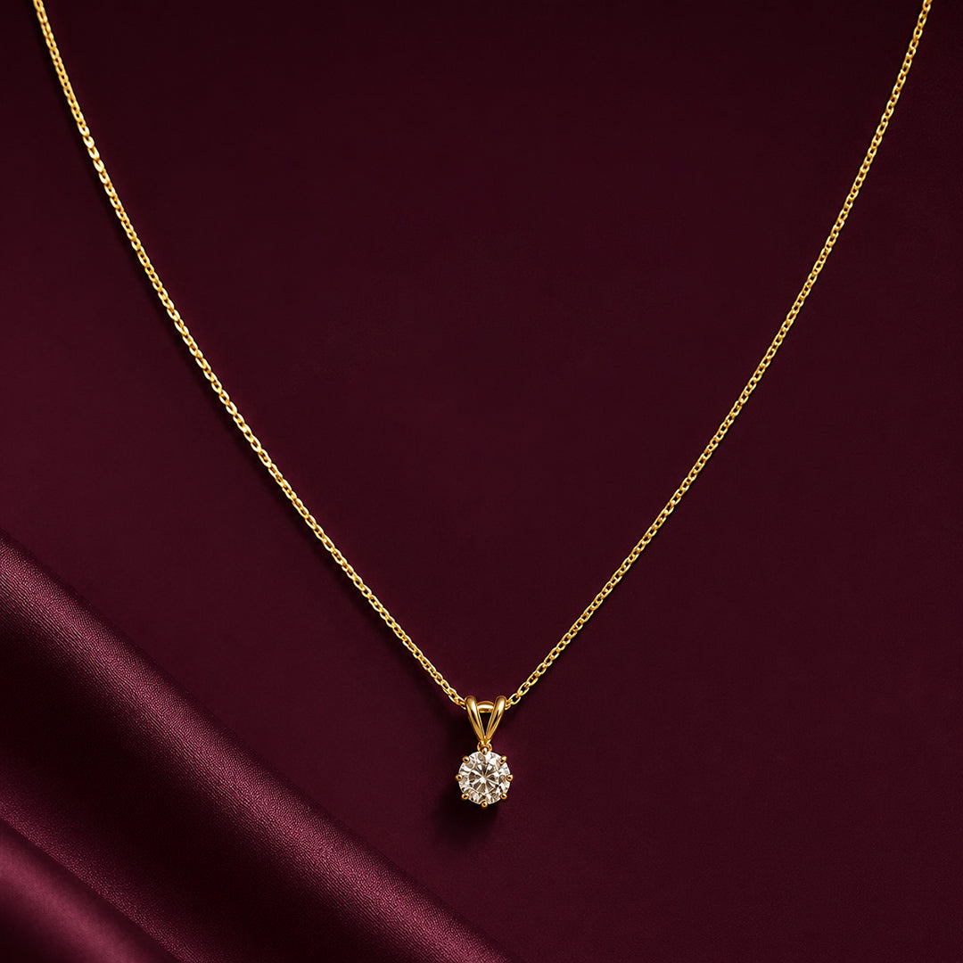 Bellia Royal Solitaire Necklace