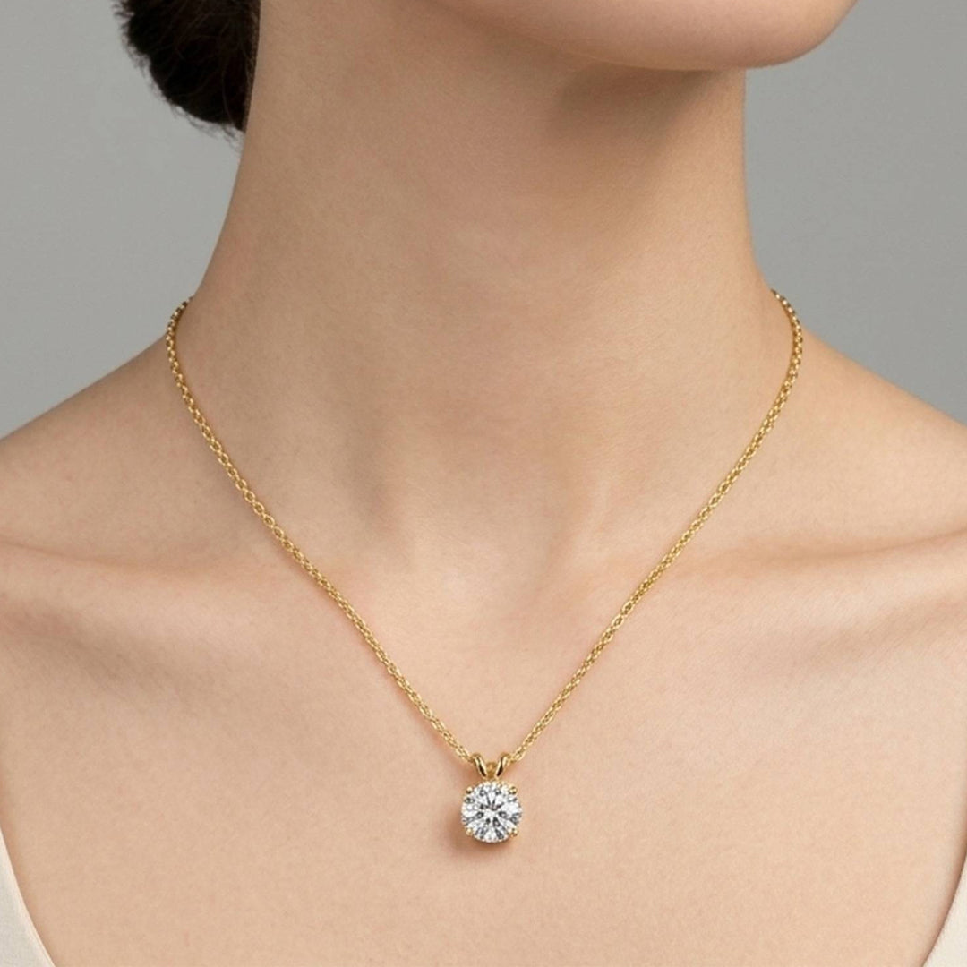 Bellia Royal Solitaire Necklace